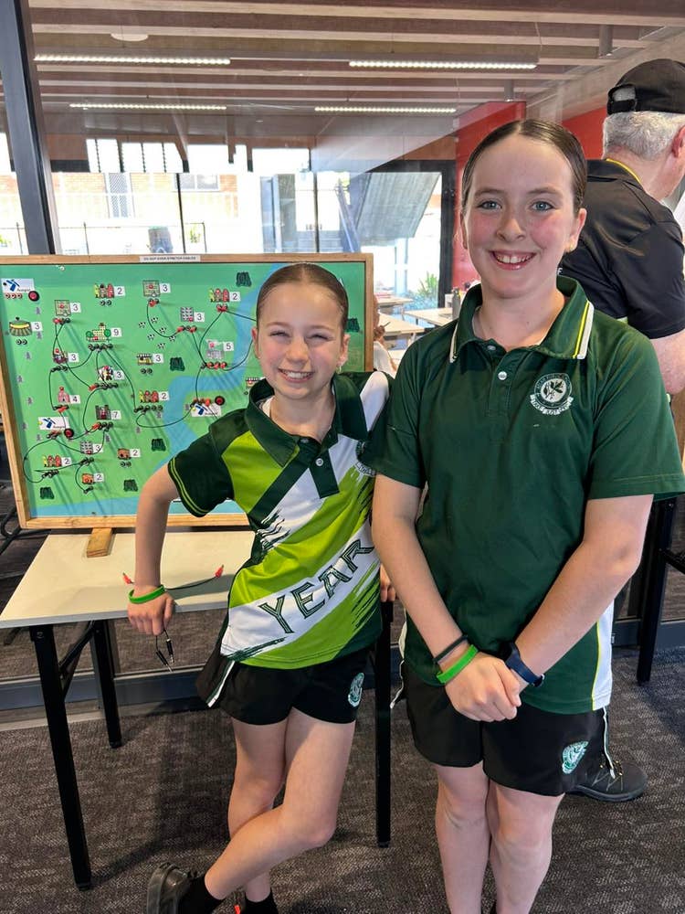 Students at STEM competition