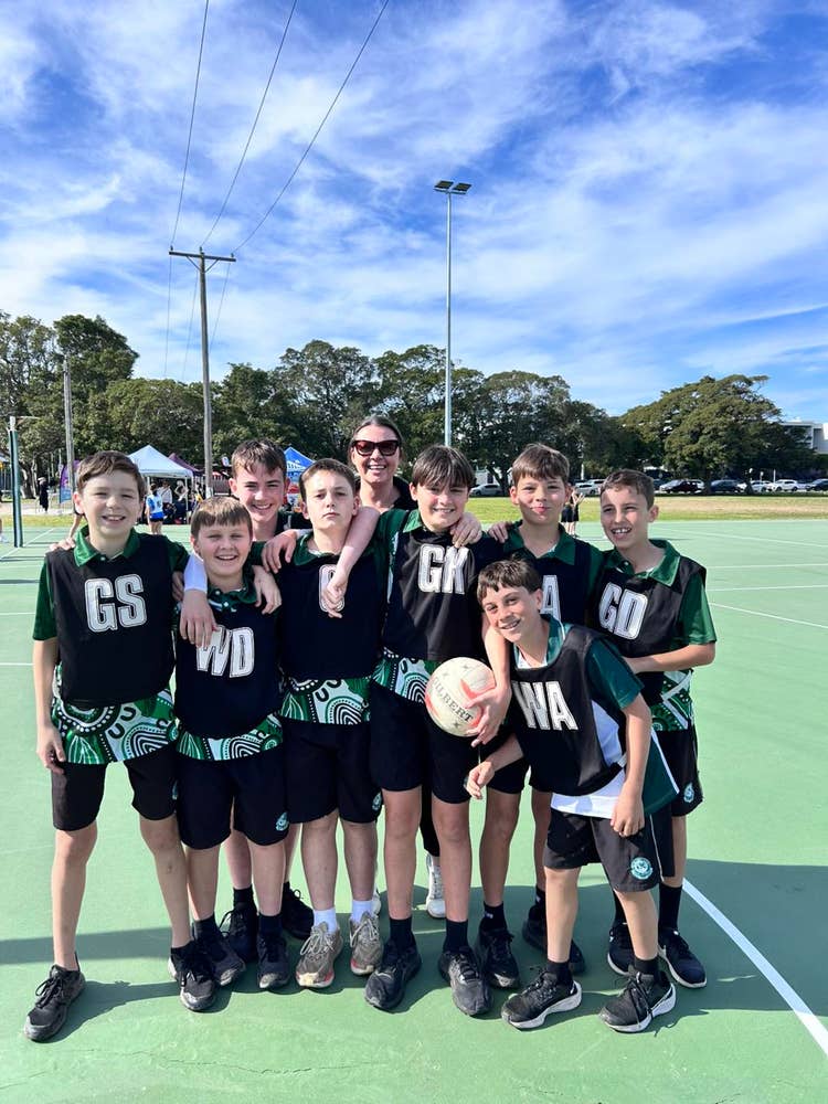 Boys' netball team